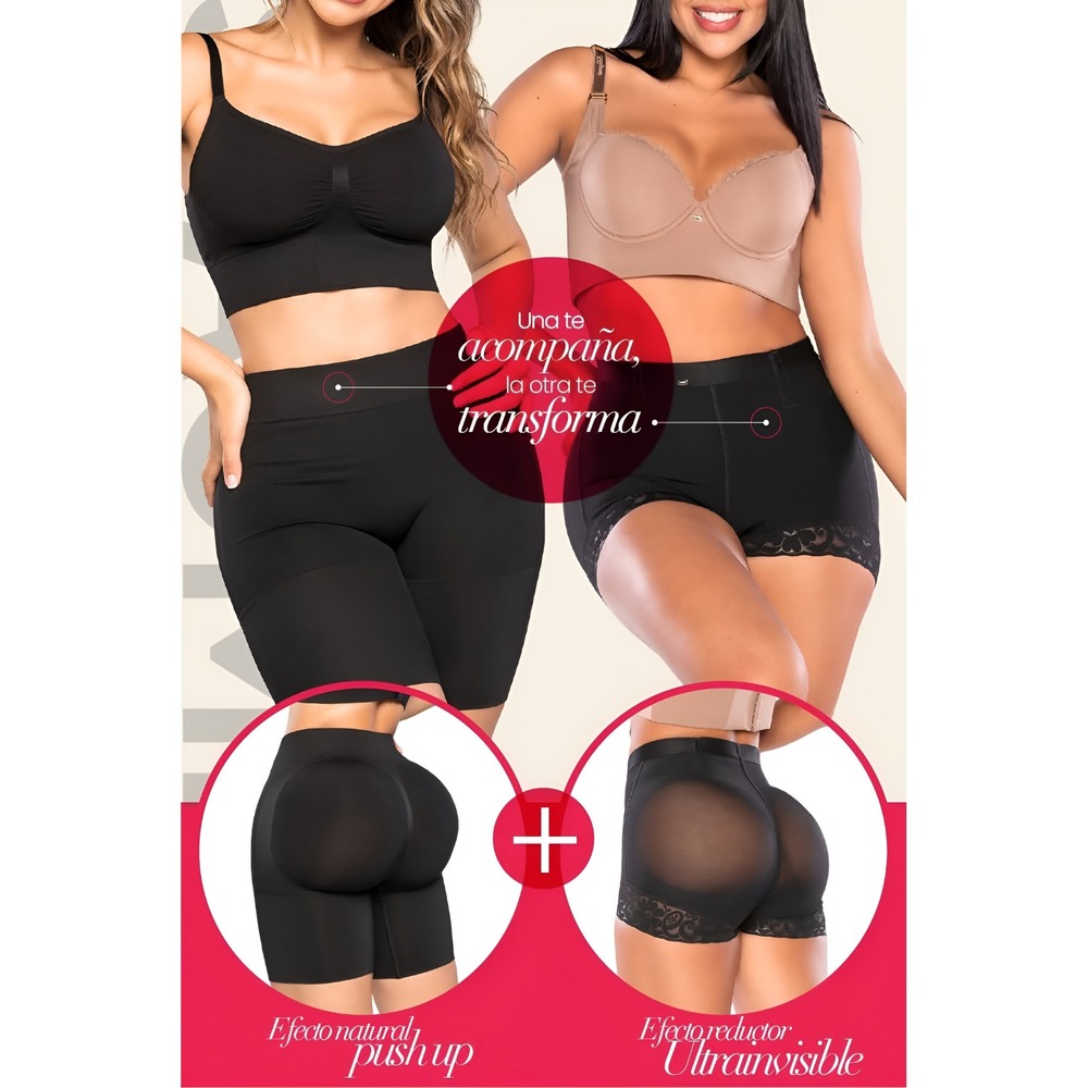 Lot of 2 Different Best Faja Colombianas Short Shapewear Fajas Bottoms L NEW!